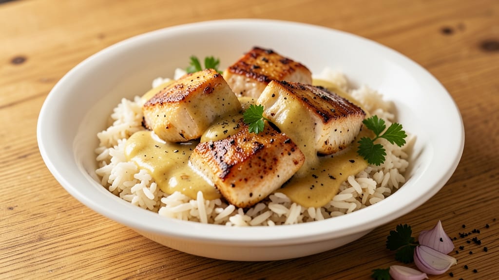 Chicken Alfredo Rice Recipe: One-Pan Creamy Pasta and Protein Fusion
