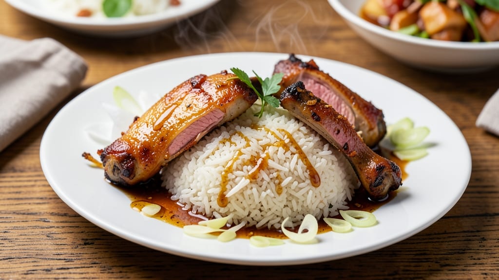 Cantonese Chicken Rice Recipe: Fragrant Five-Spice Jasmine With Poached Protein