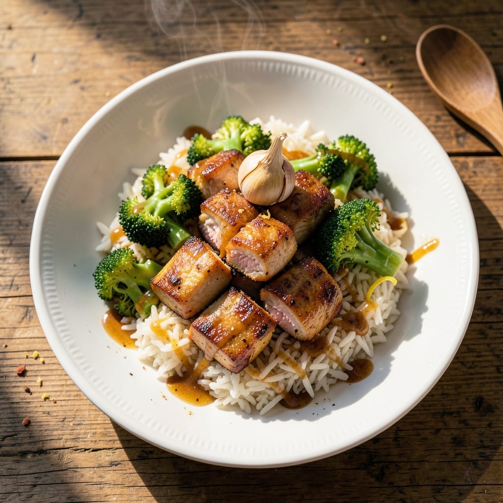 5 Ingredient Chicken and Broccoli Recipe with Rice: One-Pan Protein-Packed Meal in 20 Minutes