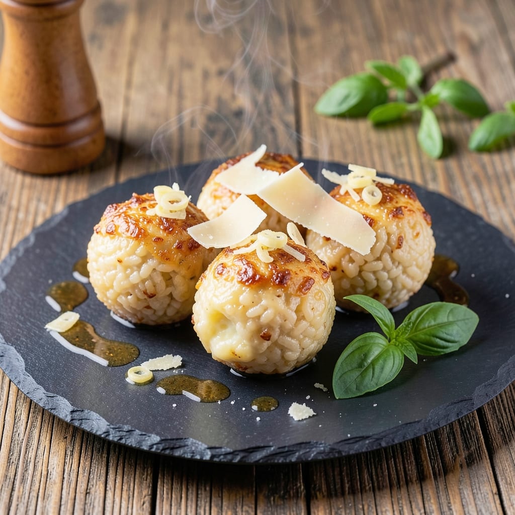 Arborio Rice Balls Recipe: Golden Crispy Bites with Creamy Centers