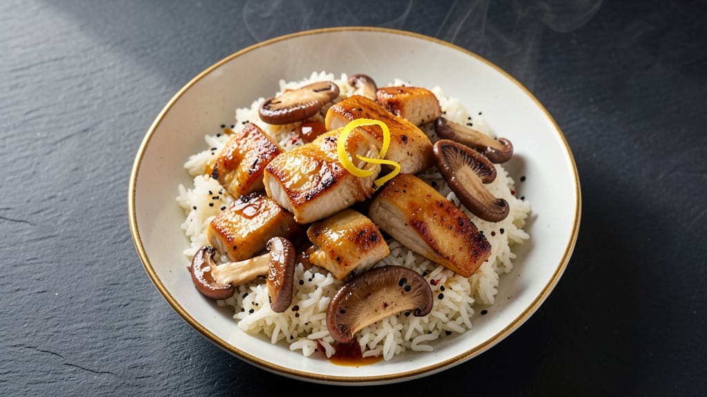 Chinese Chicken Mushroom Rice Recipe: Wok-Sizzled Umami in One Pan