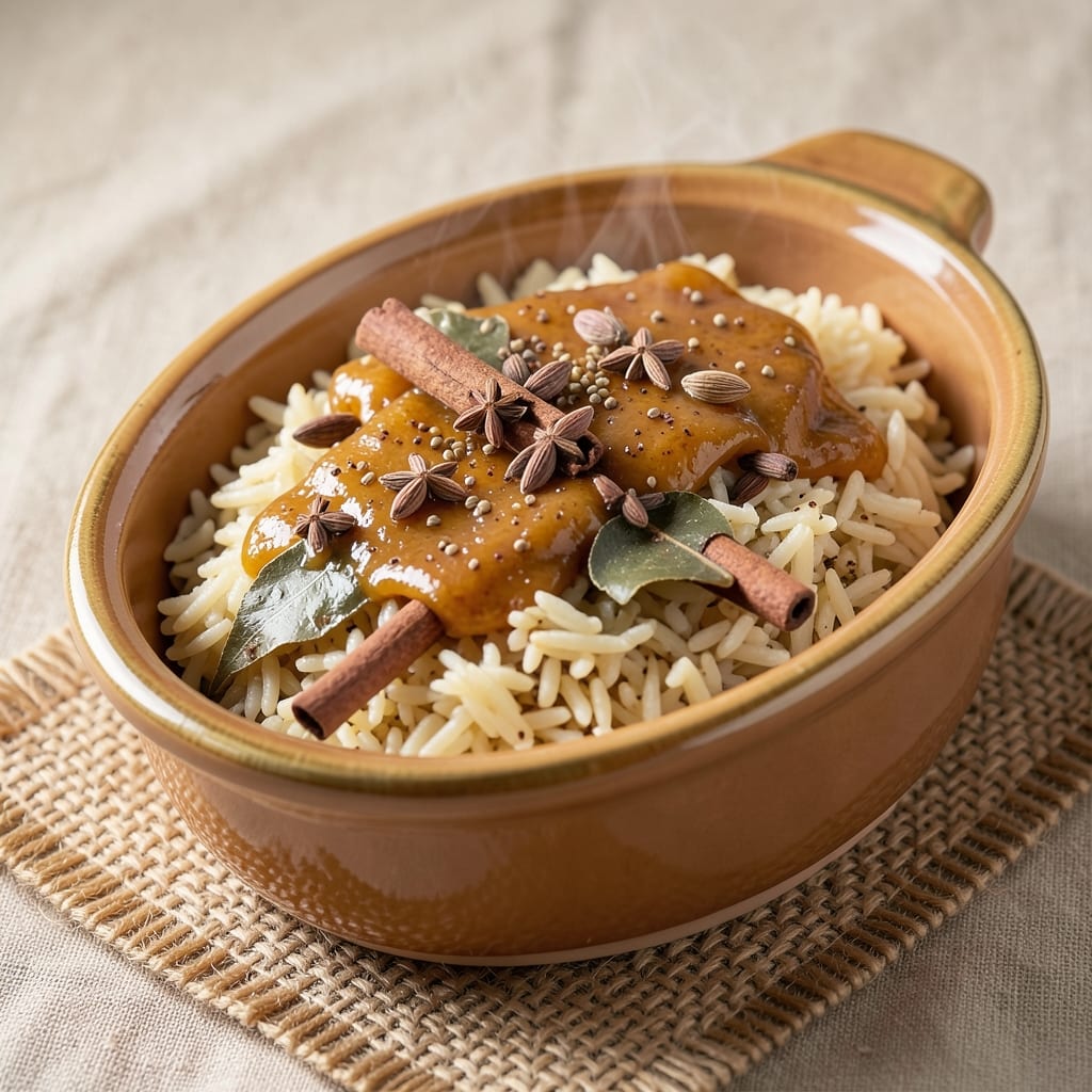 Arabic Basmati Rice Recipe: Toasted Spice and Saffron-Infused Fragrance