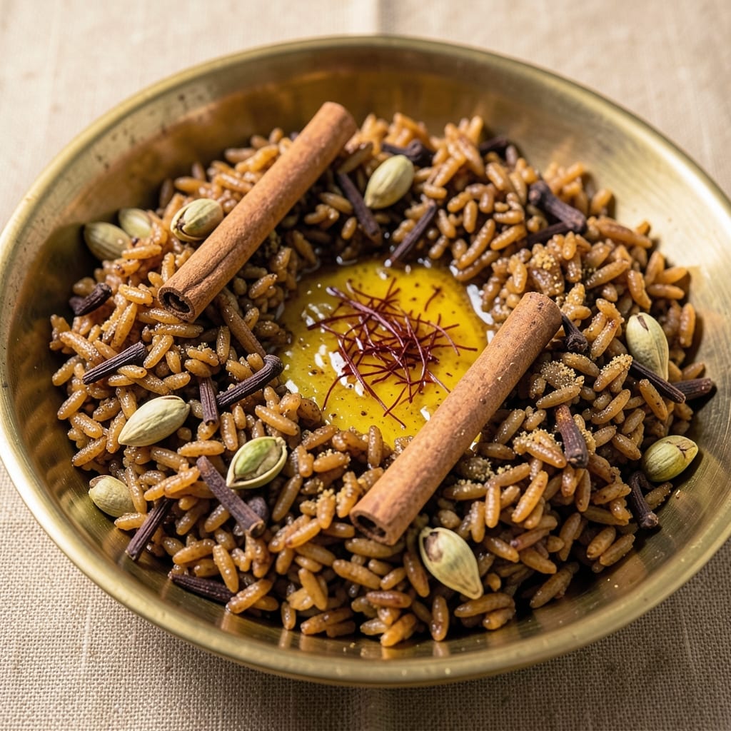 Afghani Brown Rice Recipe: Saffron-Kissed Fragrance and Toasted Barberry Crunch