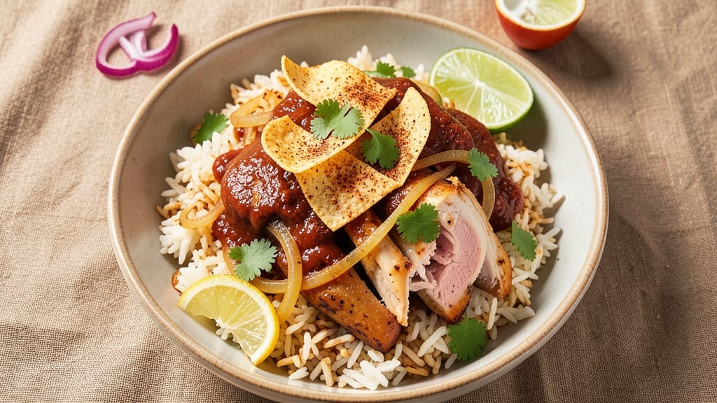Chipotle-Style Rice Bowls Recipe: Smoky Cilantro-Lime Rice With Crispy Toppings