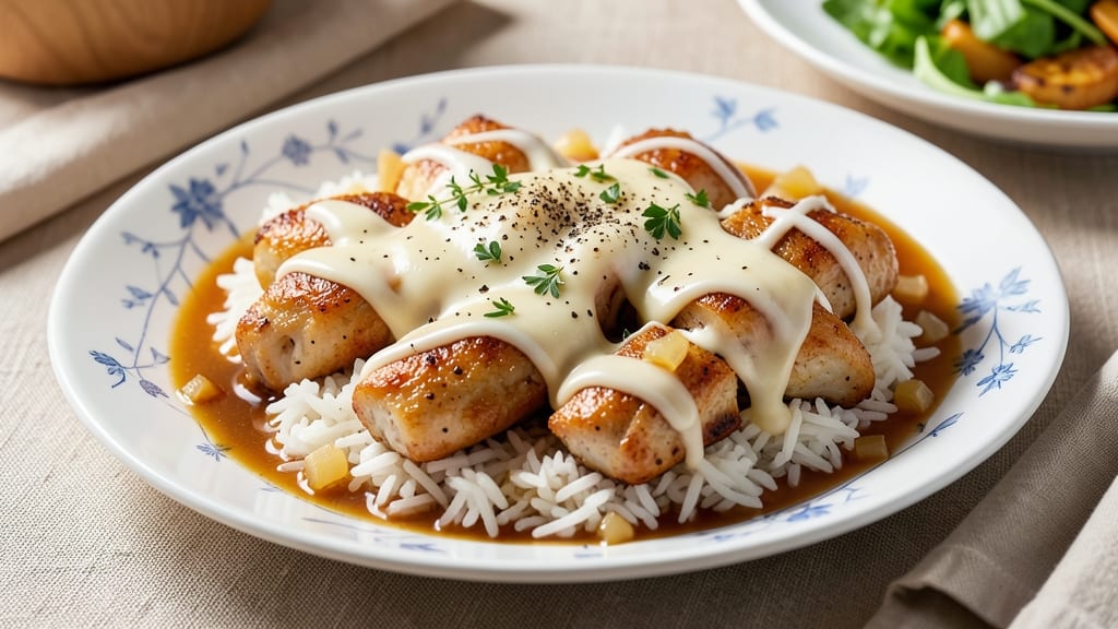 Cheesy Chicken and Rice Recipe With Velveeta: One-Pan Melty Magic