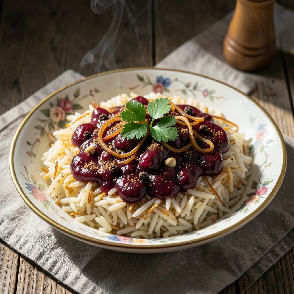 Armenian Basmati Rice Recipe: Saffron-Infused Fragrance With Toasted Barberry Crunch