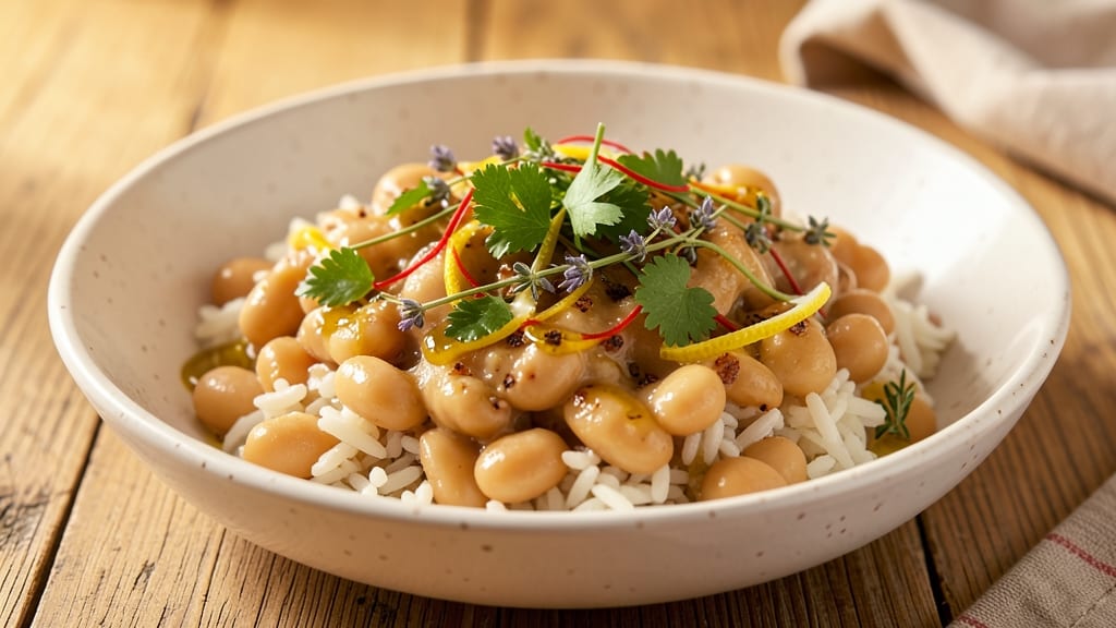 Canned Cannellini Beans and Rice Recipe: Savory Herb-Crusted One-Pan Meal