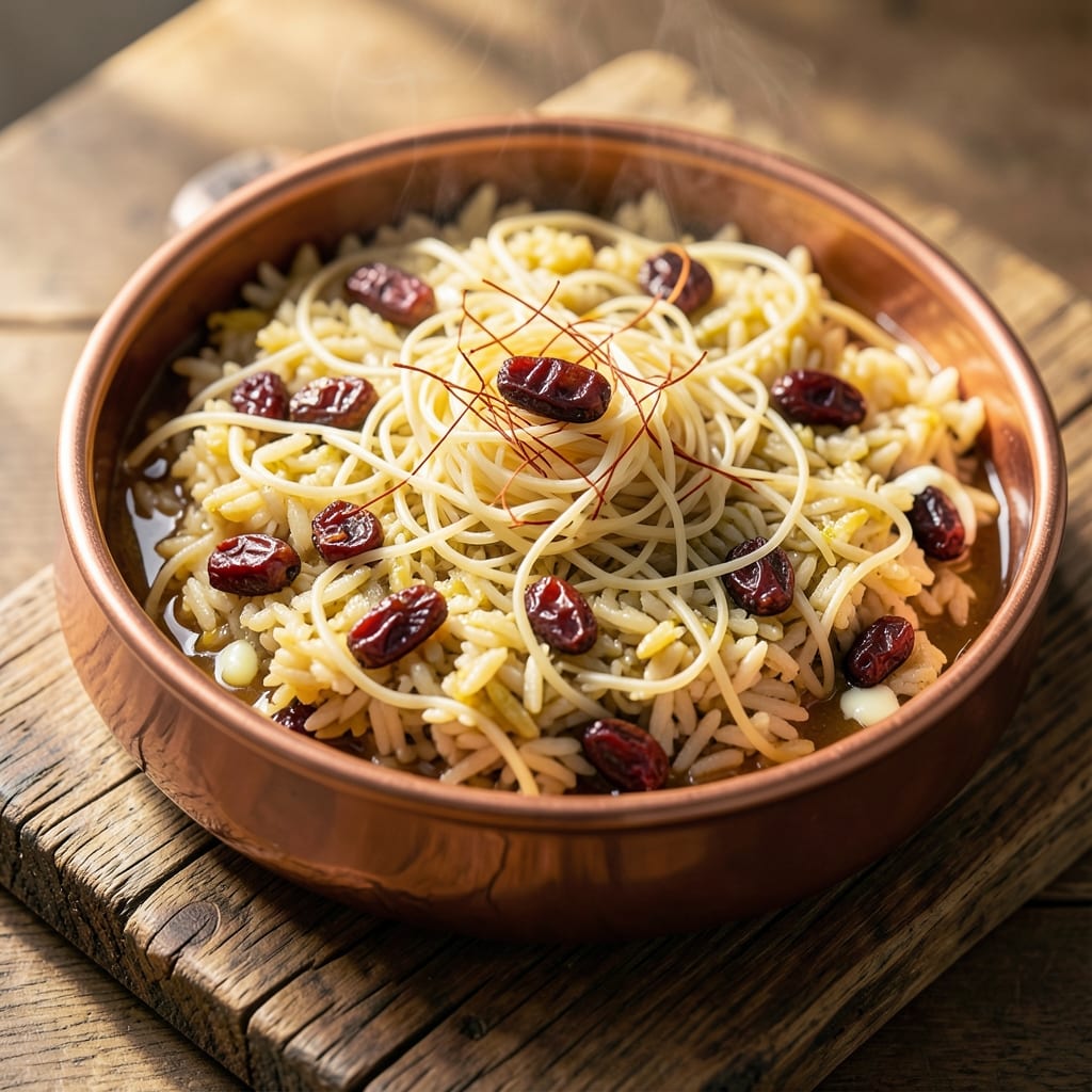 Armenian Rice Pilaf Recipe Vermicelli: Toasted Barberry and Saffron Crunch Fusion