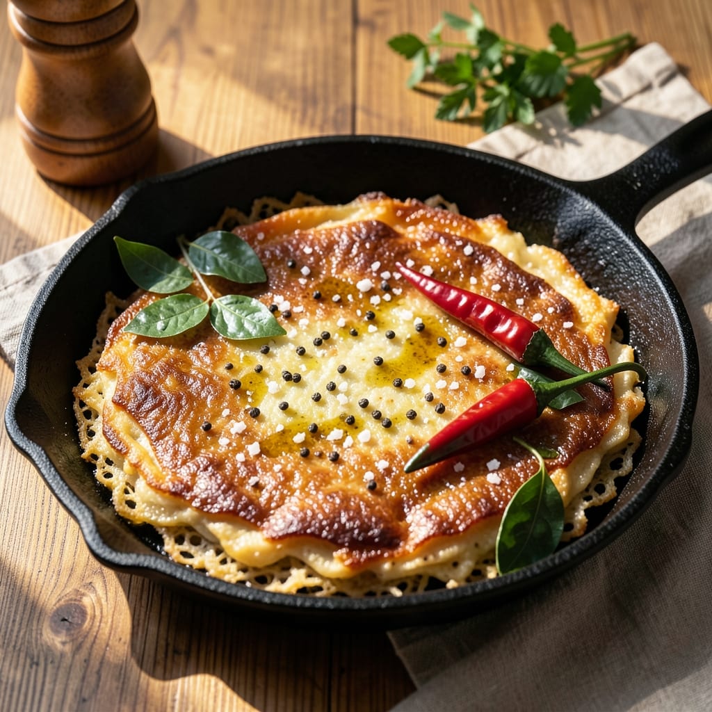 Ariselu Recipe With Rice Flour: Crispy Egg and Herb Crunch in One Pot