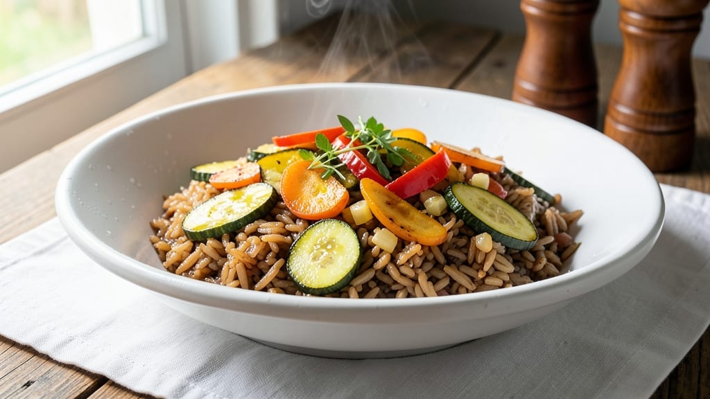 Brown Rice Mixed Vegetables Recipe: One-Pot Nutrient-Packed Meal in 20 Minutes