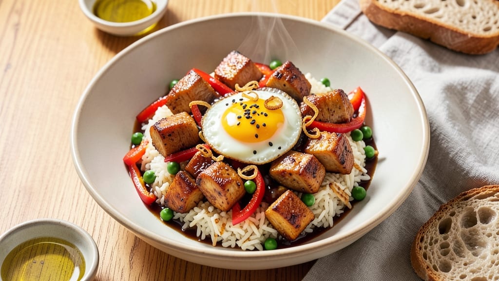Chicken Fried Rice Recipe with Soy Sauce: Wok-Tossed Crunch and Umami Depth