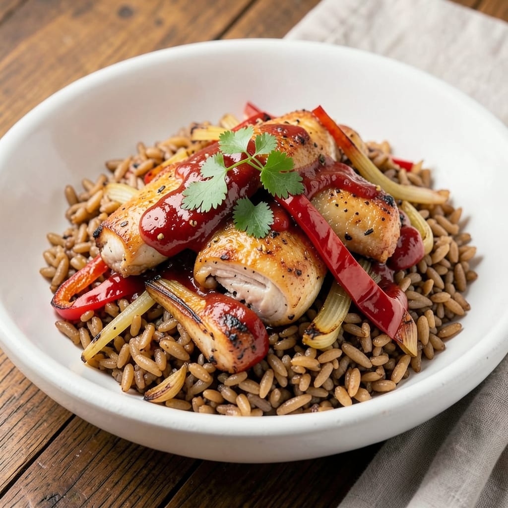 Arroz Con Pollo With Brown Rice Recipe: One-Pot Latin Comfort With Smoky Sofrito Depth