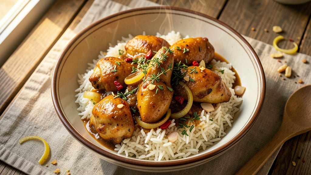 Caribbean Curry Chicken And Rice Recipe: Bold Jerk-Spiced One-Pan Feast
