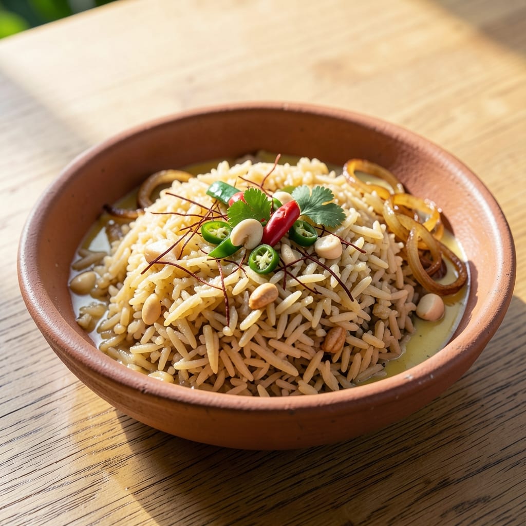 Anglo-Indian Coconut Rice Recipe: Fragrant Saffron and Toasted Spice Harmony