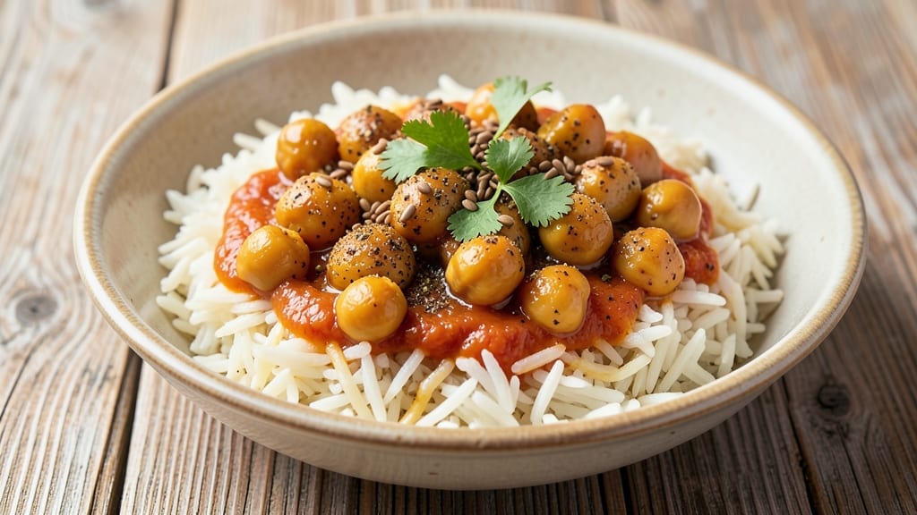 Chickpeas and Rice Recipe Pakistani: Spiced One-Pot Protein-Packed Delight