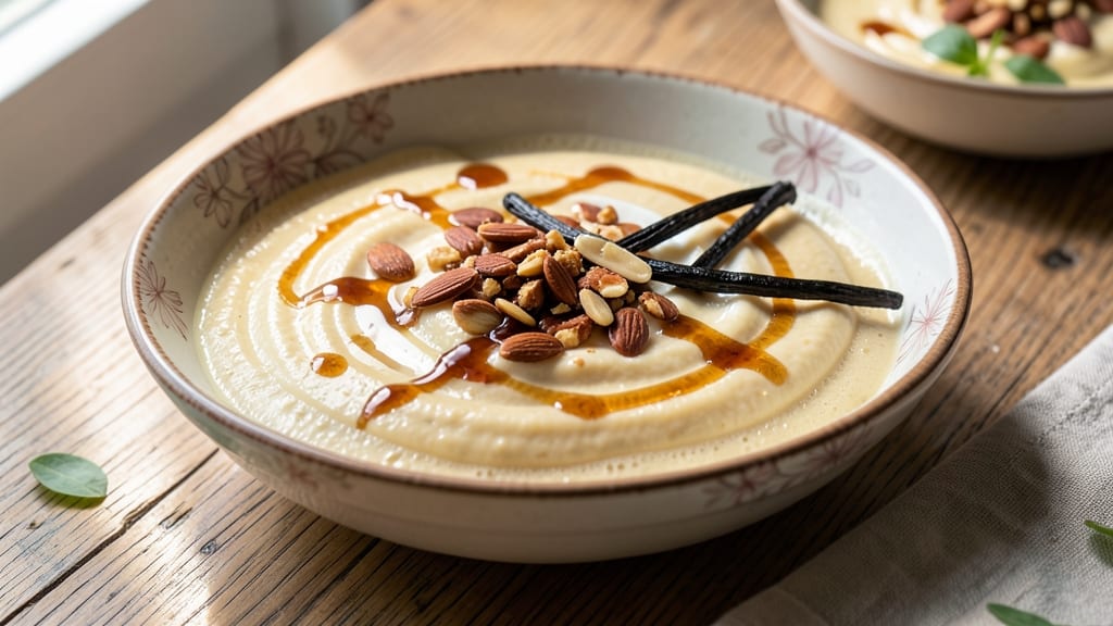 Buttermilk Rice Pudding Recipe: Vanilla-Infused Creaminess With Toasted Almond Crunch