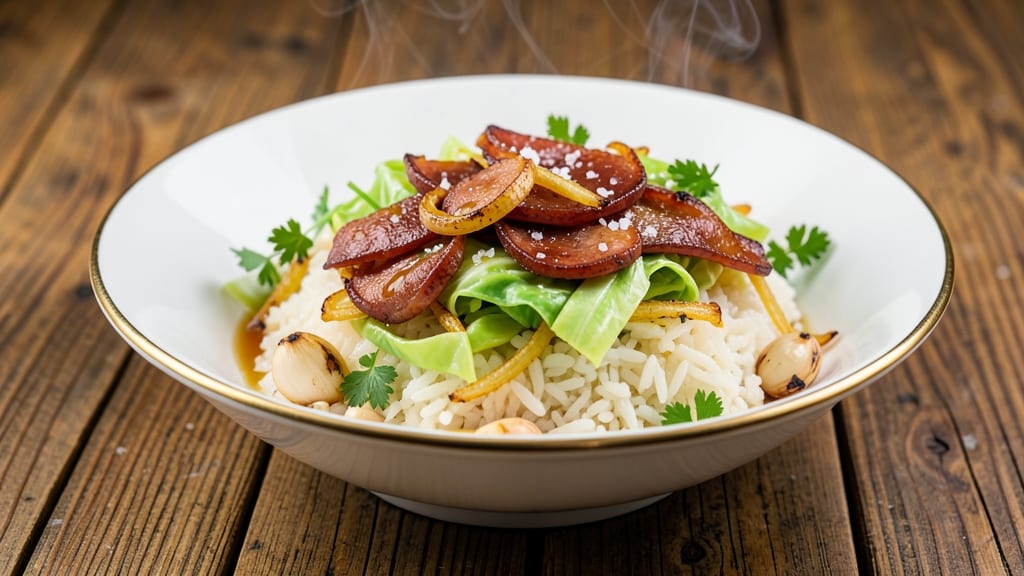 Cabbage, Rice, and Sausage Recipe: One-Pot Hearty Meal With Smoky Depth