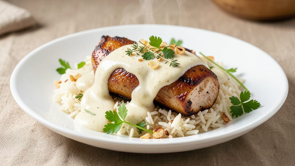 Chicken and Rice Guys White Sauce Recipe: Velvety Garlic-Herb Cream That Elevates Every Bite