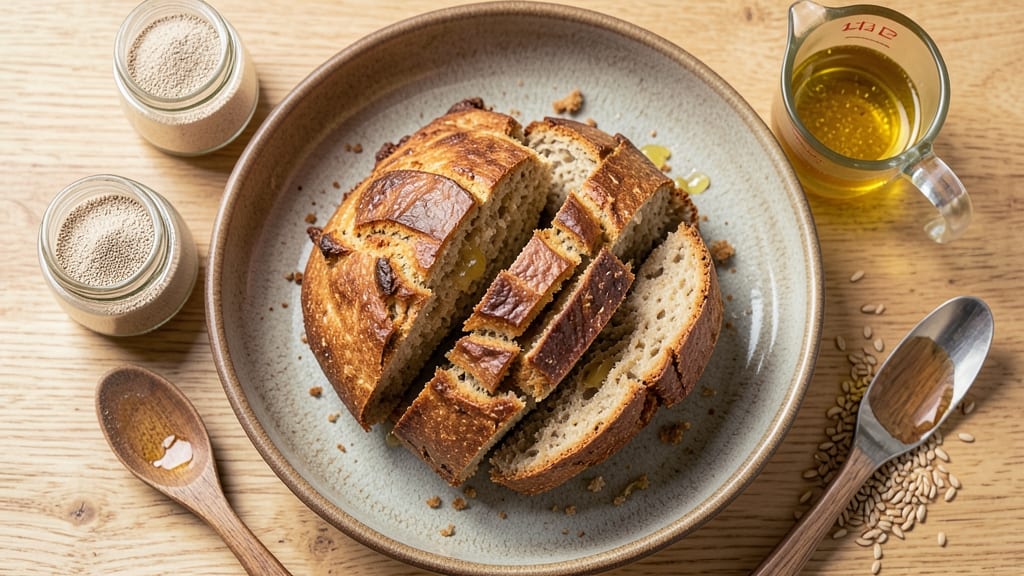 Brown Rice Flour Bread Recipe With Yeast: Artisan Crust and Light Interior