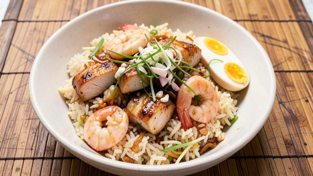 Chinese Chicken and Shrimp Fried Rice Recipe: Savory Wok-Fired Fusion in 25 Minutes