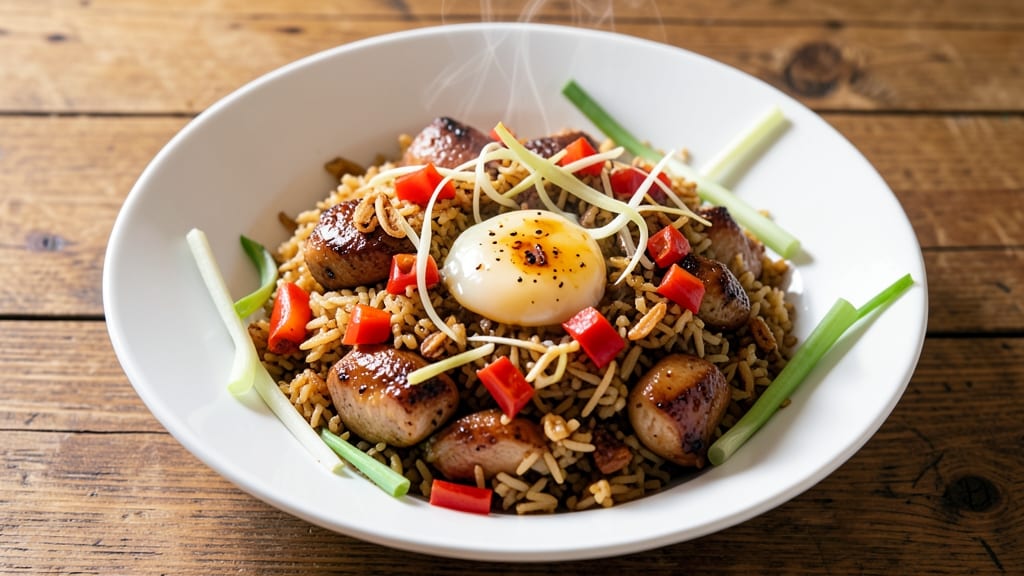 Chicken Fried Rice Recipe with Ginger: Zesty Wok Crunch in 25 Minutes