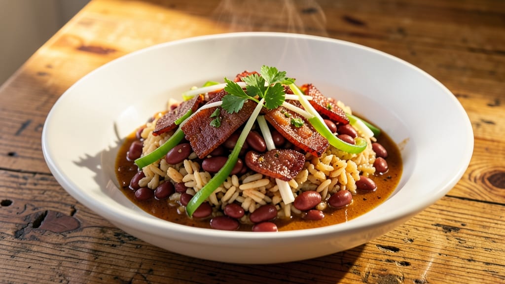 Chef John Besh's Red Beans and Rice Recipe: Smoky Andouille Heat With Slow-Cooked Depth
