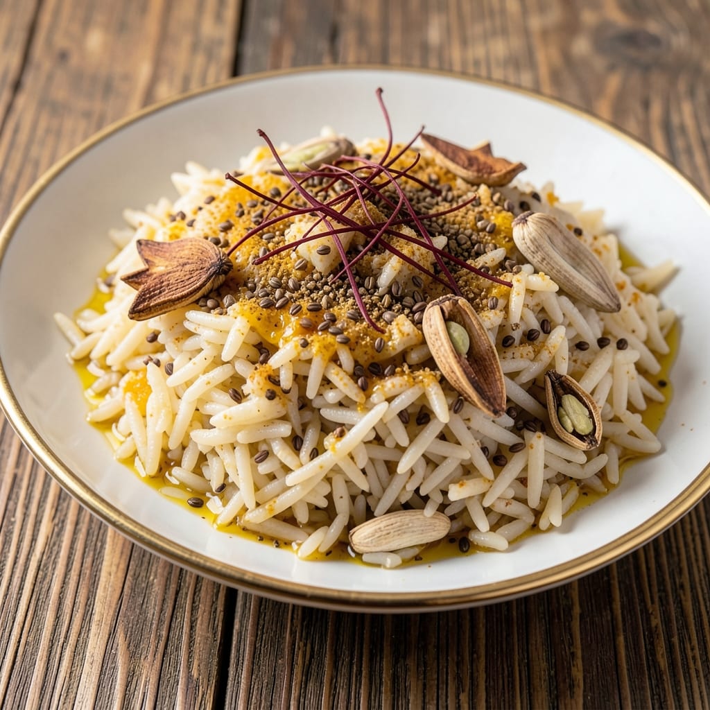 Arabic Saffron Rice Recipe: Golden Threads of Spiced Elegance