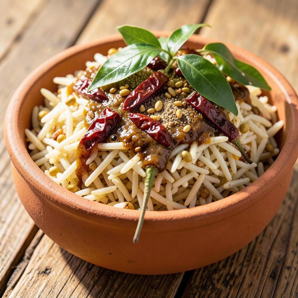 Achari Rice Recipe: South Indian Spice-Toasted One-Pot Magic