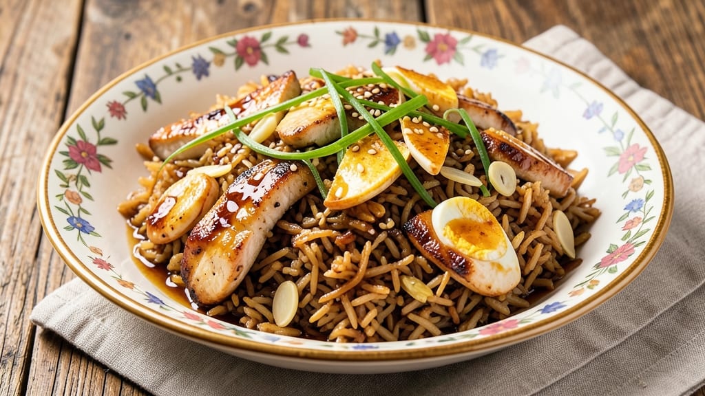 Brown Basmati Fried Rice Recipe: Wok-Tossed Crunch With Golden Egg Bites