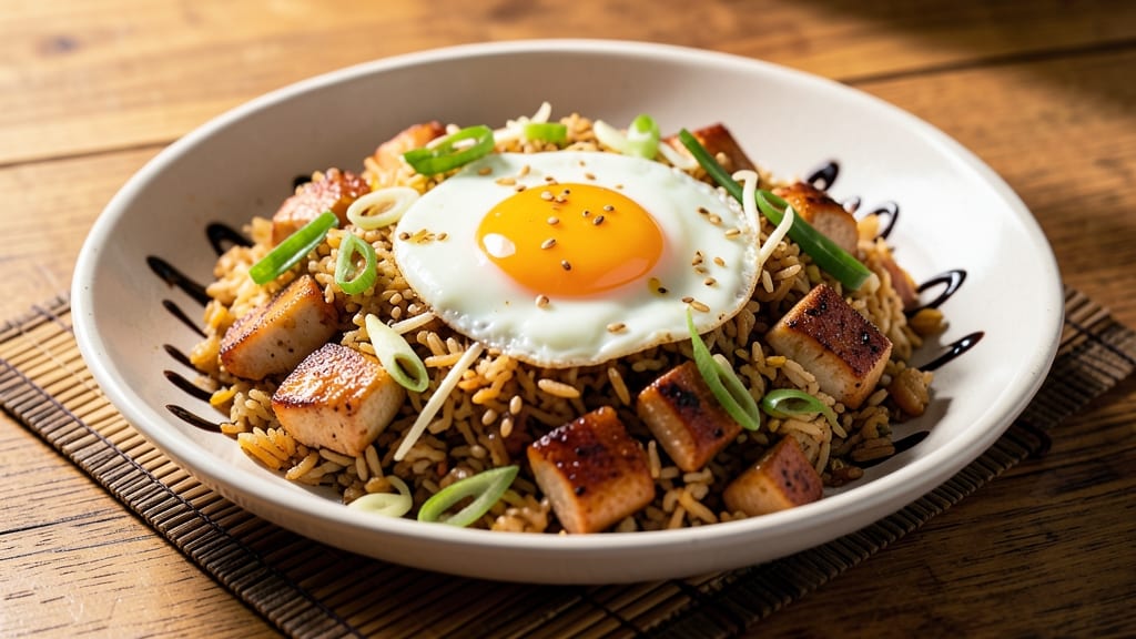 Chinese Chicken Fried Rice Recipe with Egg: Wok-Tossed Crunch and Silky Protein Fusion