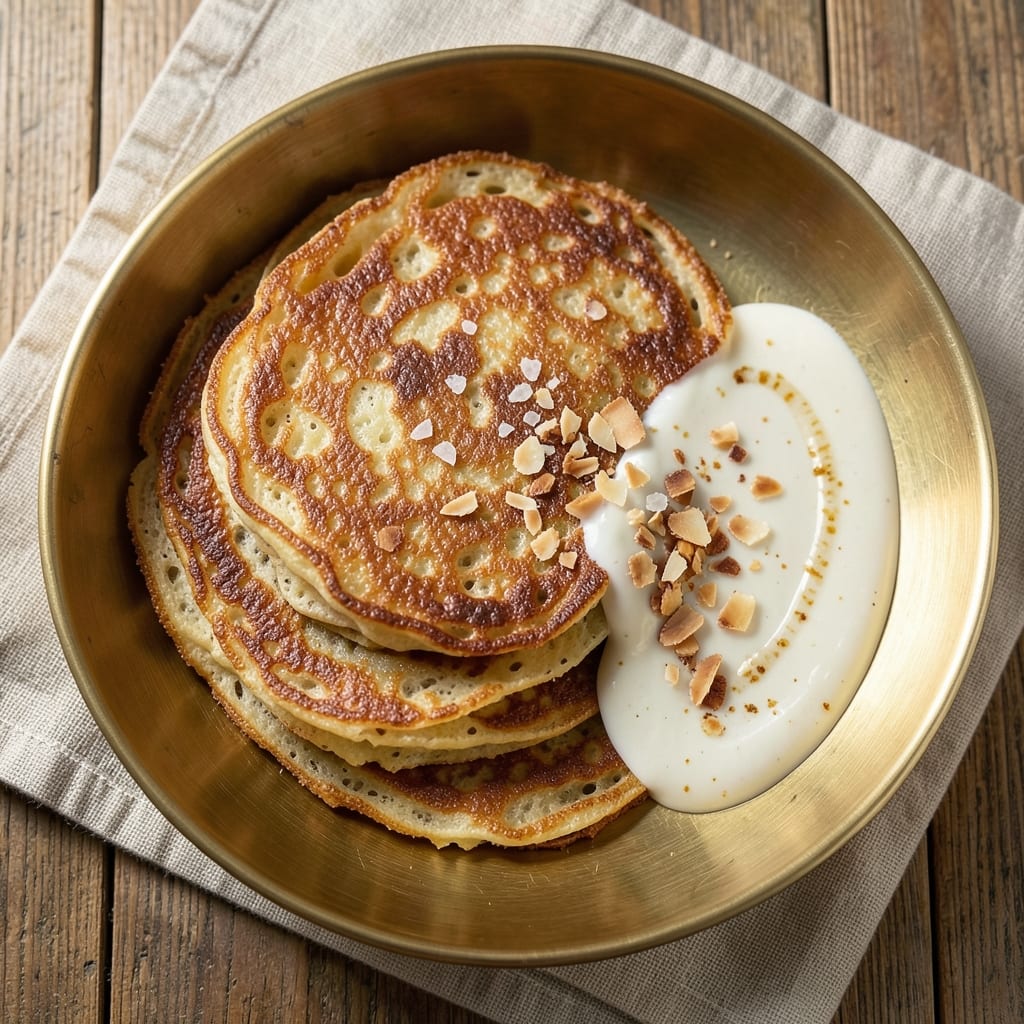 Appam Recipe Using Rice Flour: South Indian Pancakes With Silky Coconut Lace