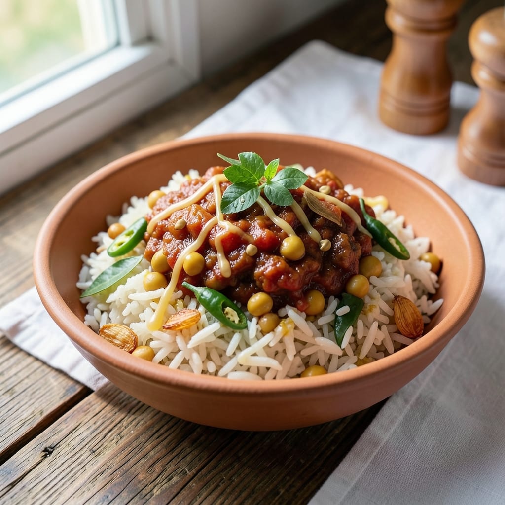 Akni Rice Recipe: Spiced Tomato and Lentil One-Pot Wonder