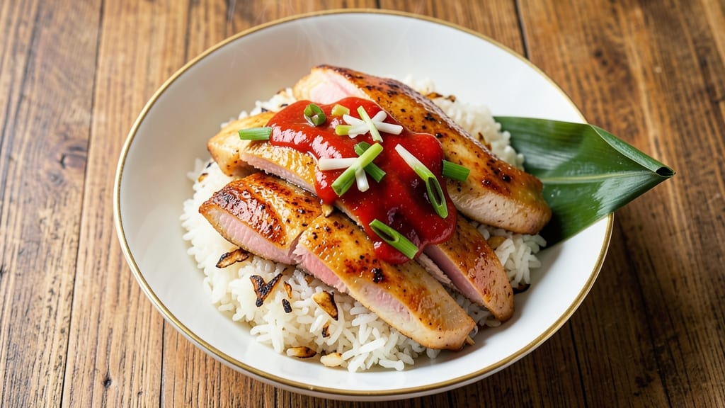 Chinese-Style Chicken and Rice Recipe: Wok-Tossed Five-Spice Fragrance