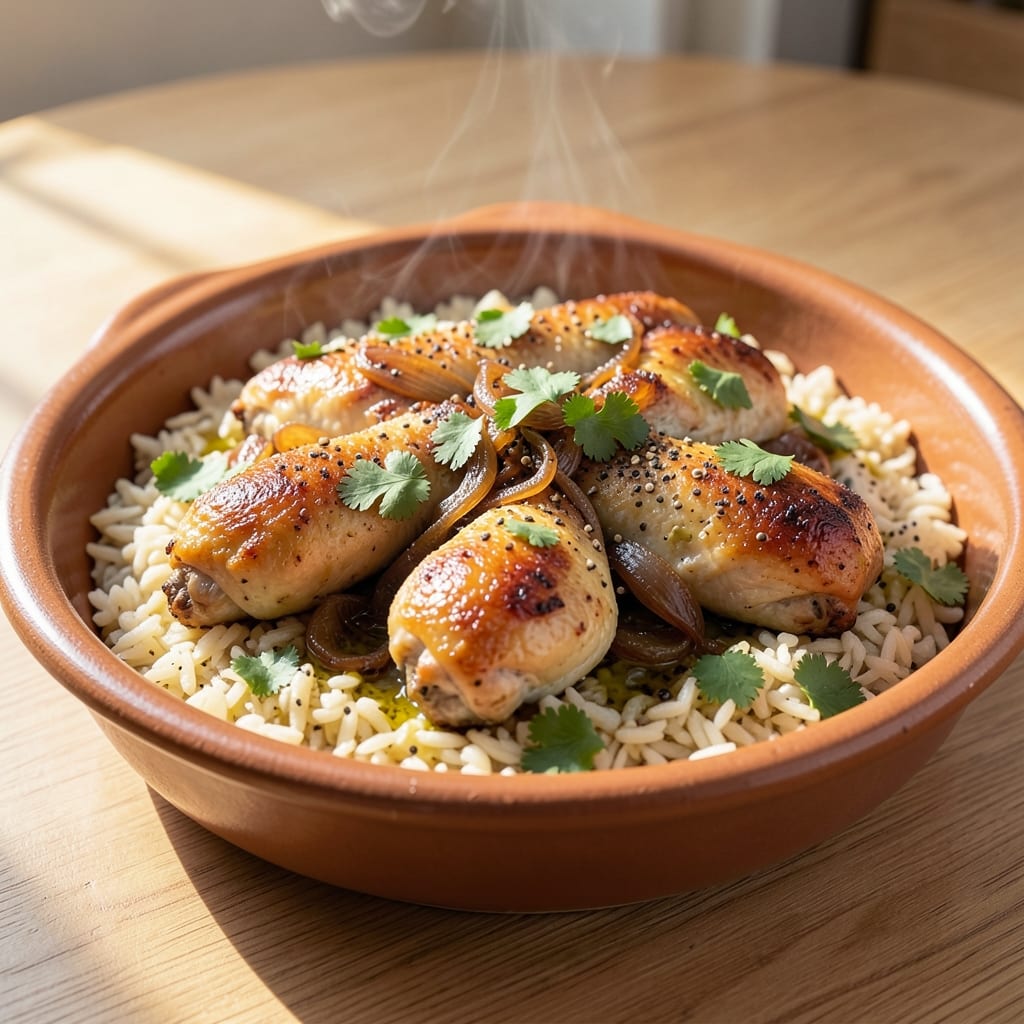 Algerian Rice Recipe: Golden Crispy Edges With Toasted Spice Layers