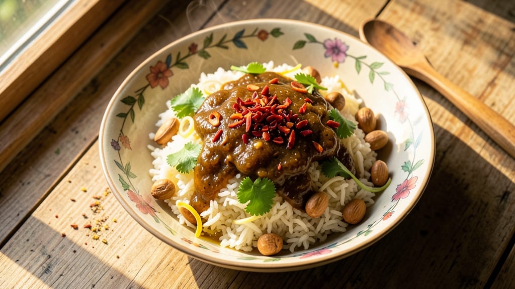Burmese Rice Salad Recipe: Tangy Tamarind Dressing Over Cool Jasmine Grains