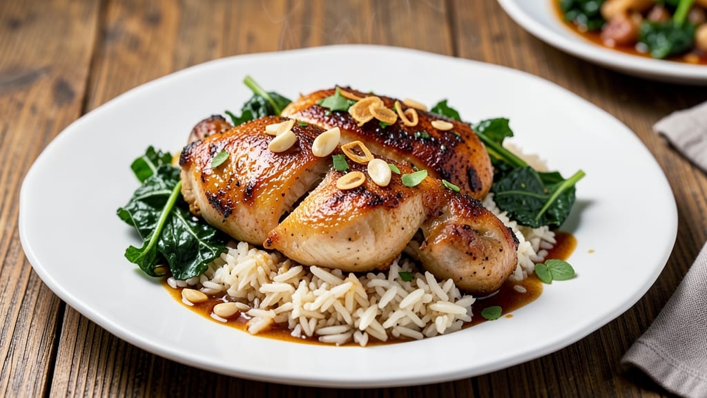 Chicken Kale Rice Recipe: One-Pan Protein and Greens Harmony