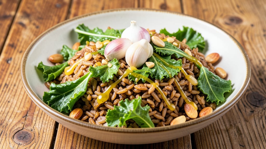 Brown Rice and Kale Recipe: Earthy Nutrient-Packed Bowl in 20 Minutes