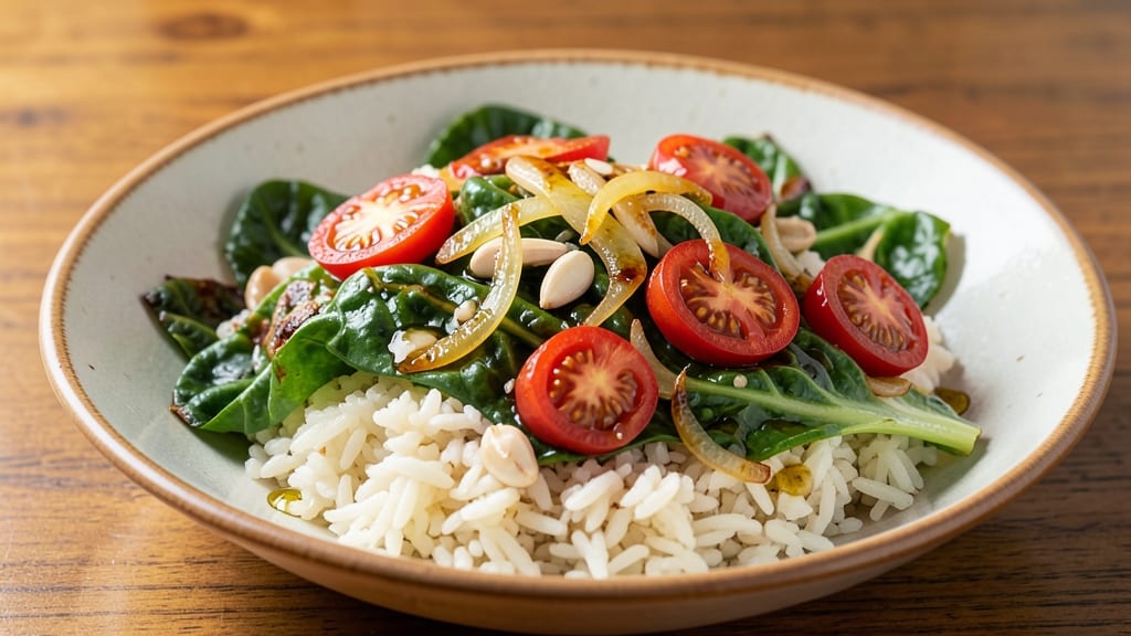 Cabbage, Rice, and Tomato Recipe: One-Pan Mediterranean Harvest