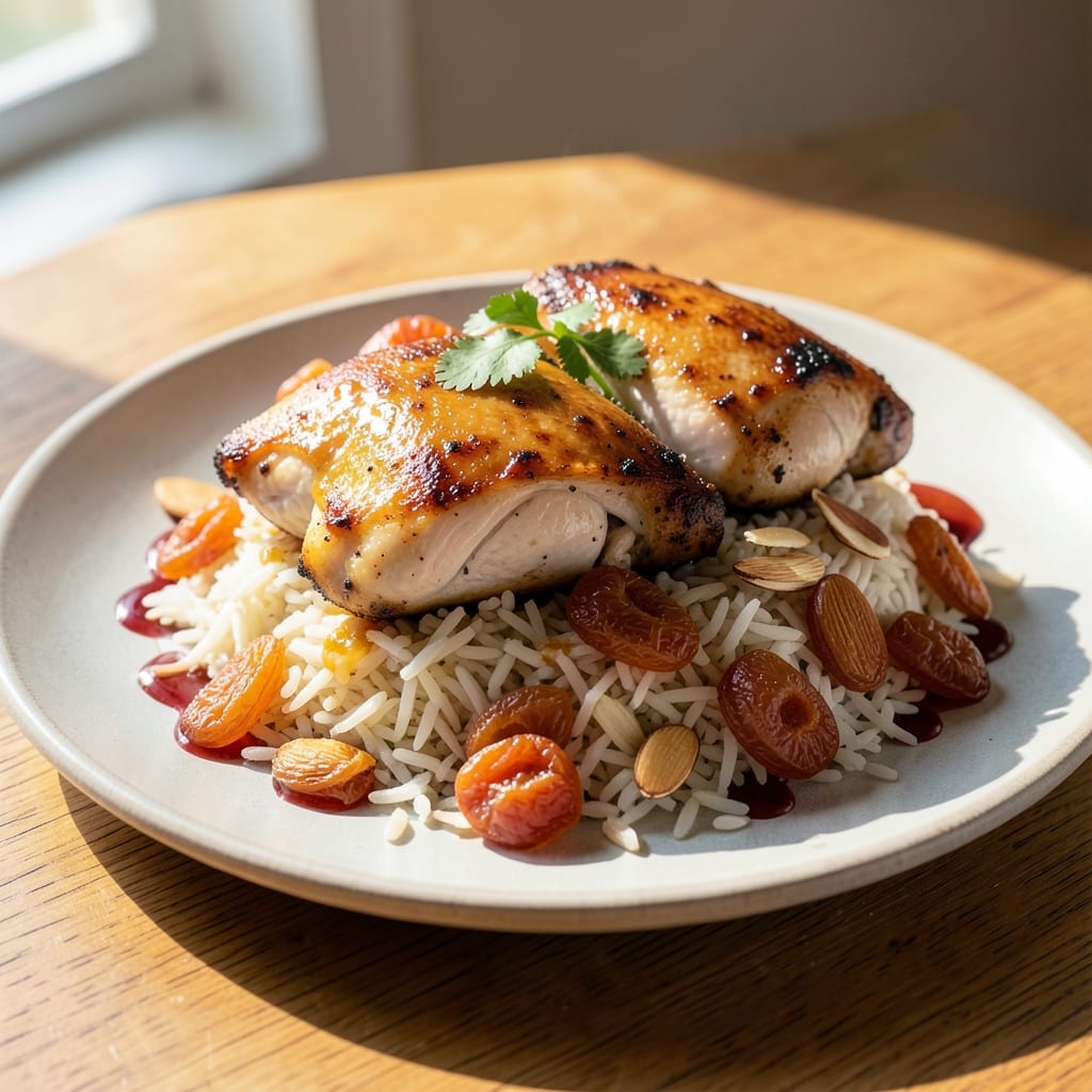 Apricot Chicken and Rice Recipe: Sweet-Tangy One-Pot Harmony