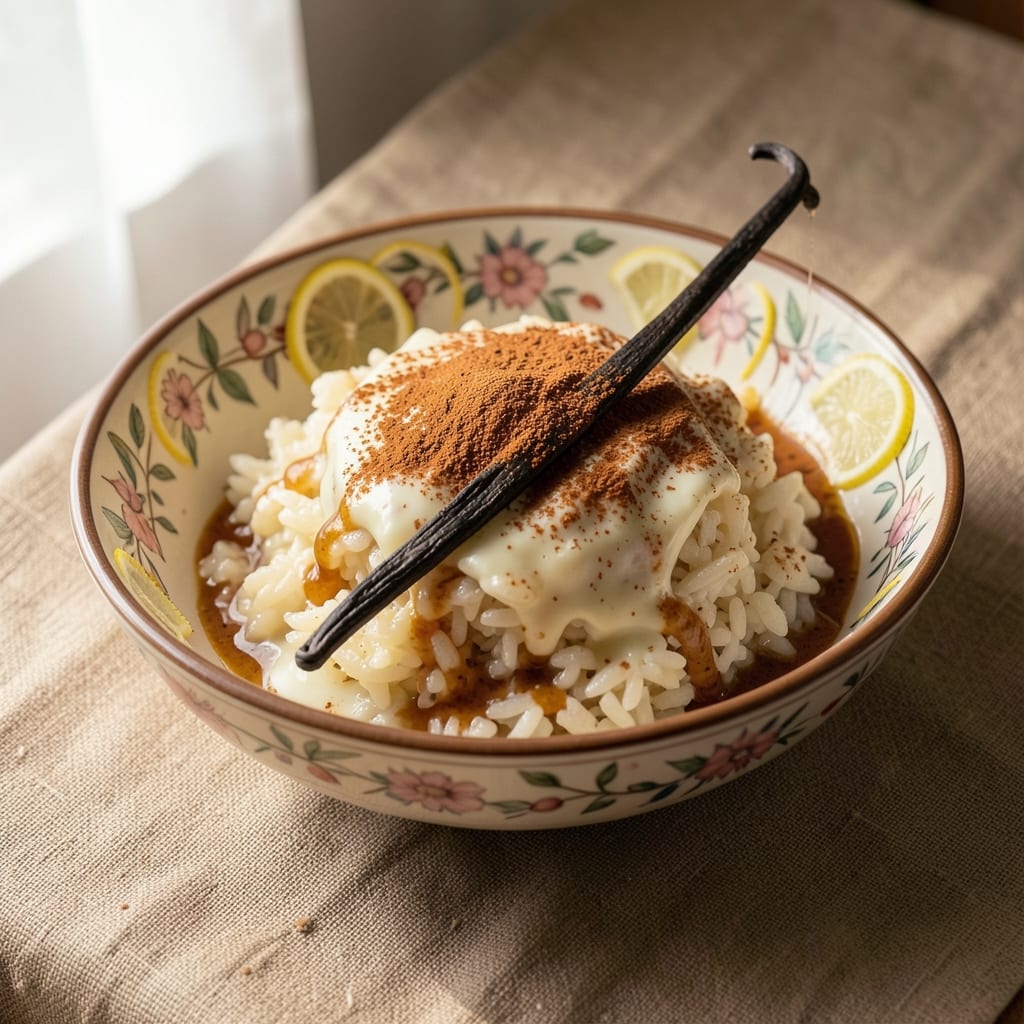 Arroz Doce Portuguese Sweet Rice Recipe: Cinnamon-Infused Caramelized Delight