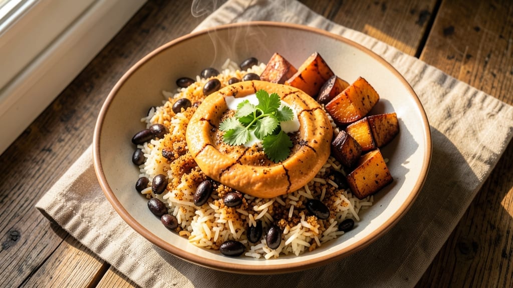 Chipotle Veg Rice Bowl Recipe: Smoky Cumin and Lime Zest Flavor Fusion