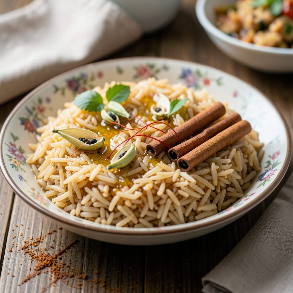 Afghan Basmati Rice Recipe: Toasted Cardamom and Saffron Fragrance in One Pot