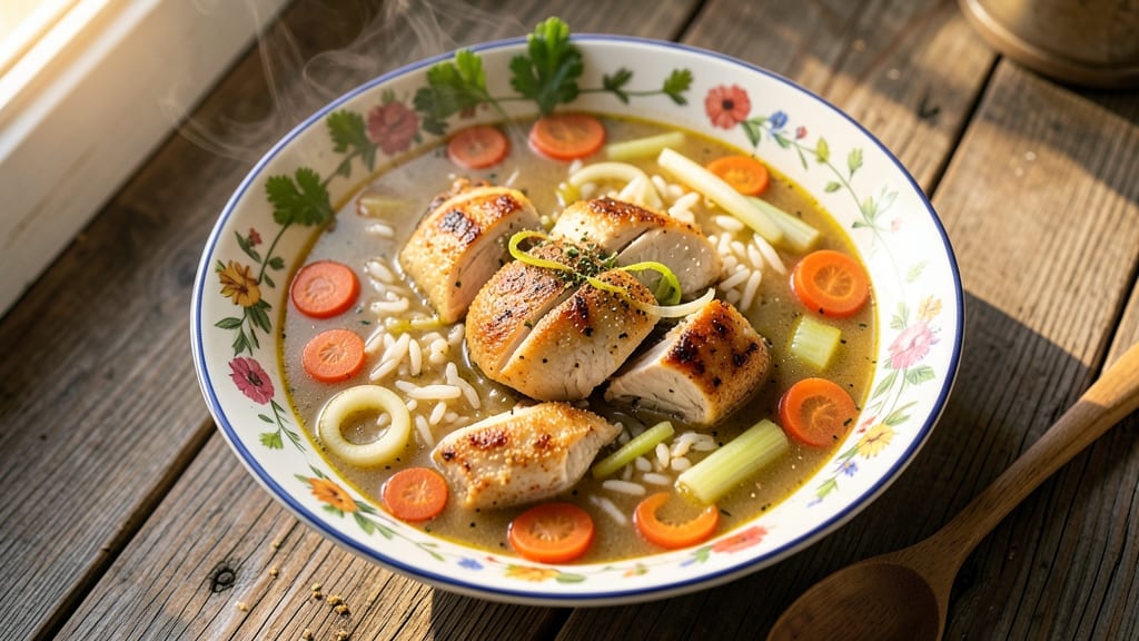 Chicken and Rice Soup Recipe Pioneer Woman: Homestyle Comfort With Crispy Celery Crowns