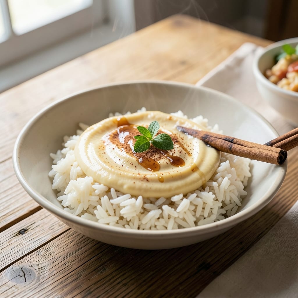 Arroz Con Leche Recipe With Cooked Rice: Vanilla-Cinnamon Creamy Dream