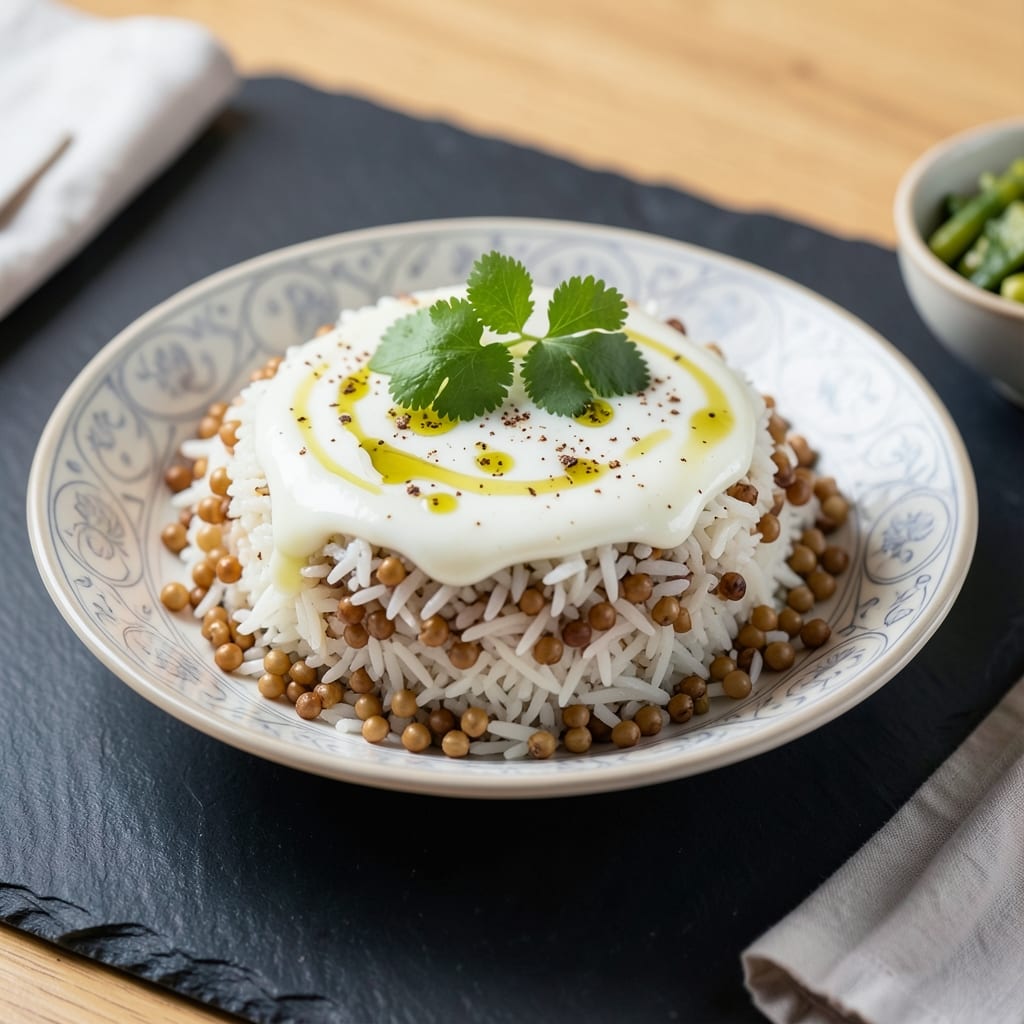 Aristocrat Java Rice Recipe: Golden Coconut-Spiced Pilaf With Toasted Barley Crunch