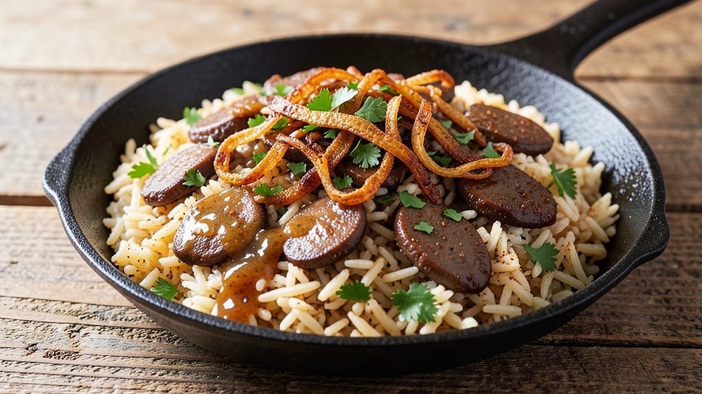 Cajun Dirty Rice Recipe Chicken Livers: Smoky Spice-Packed One-Pan Feast