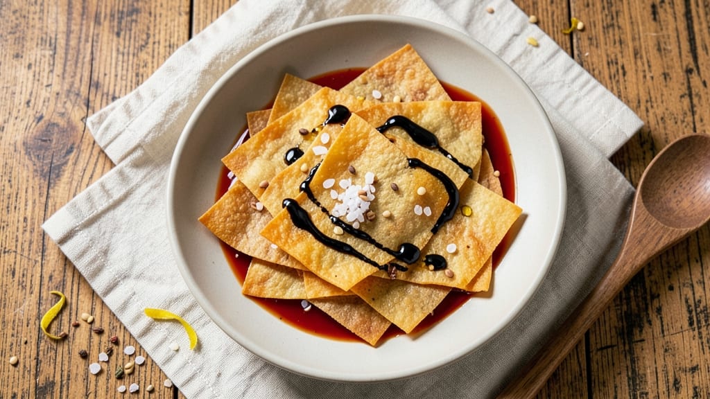 Chinese Rice Crackers Recipe: Wok-Fried Crunch With Silky Eggy Bites