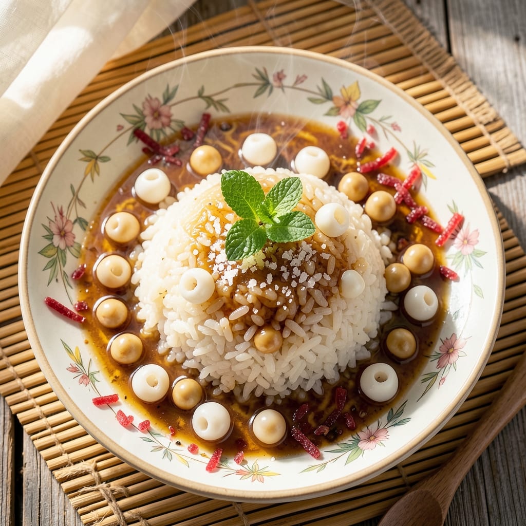 Asian Sweet Rice Dessert Recipe: Sticky Coconut Pearl Delight