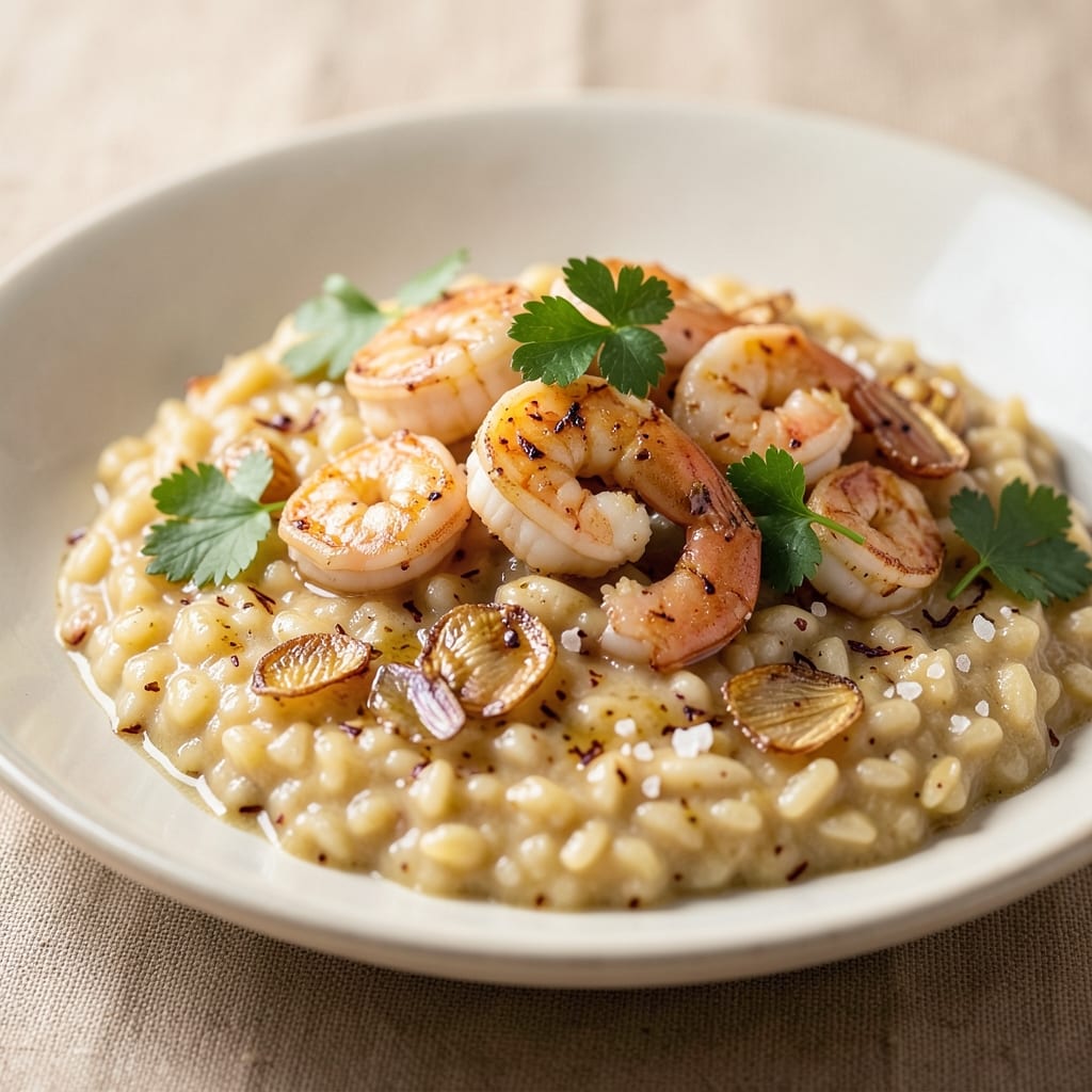 Arborio Rice and Shrimp Recipe: Saffron-Kissed Creaminess in One Pot