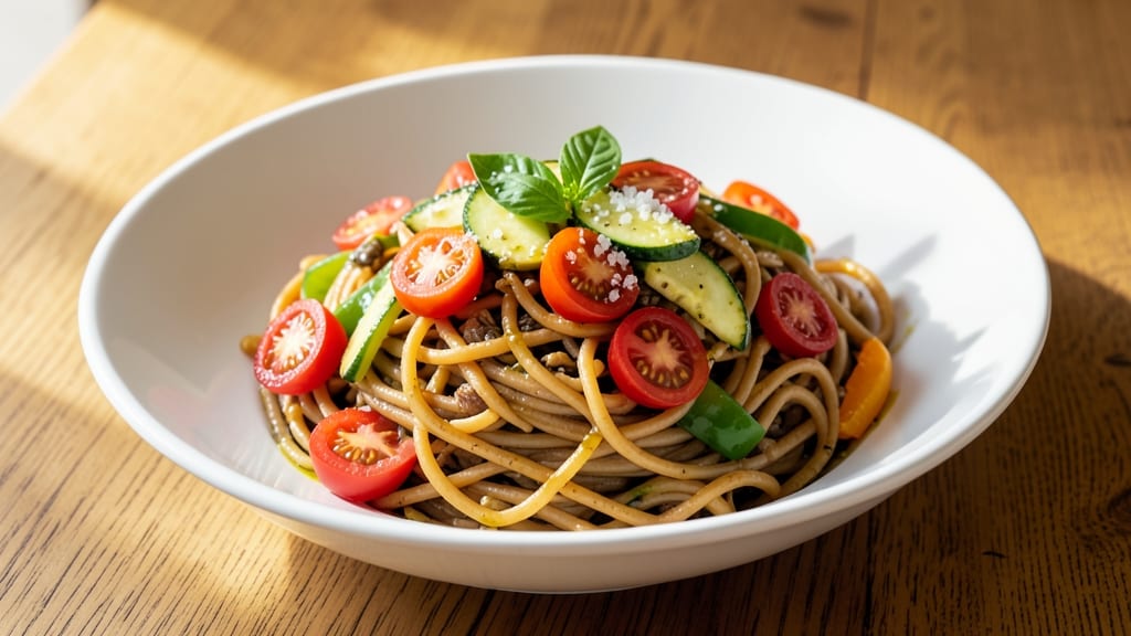 Brown Rice Spaghetti Recipe: Nutty Grain and Al Dente Noodle Fusion